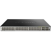 D-Link DGS-3630-52PC 44 10/100/1000 POE+ ports + 4 Combo 10/100/1000Base-T POE+/SFP ports + 4 10GE SFP+ ports L2 Stackable Managed Switch(L3 with license upgrade)