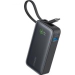 Anker Nano Power Bank 30W, Built-In USB-C Cable 10000 PD -Black